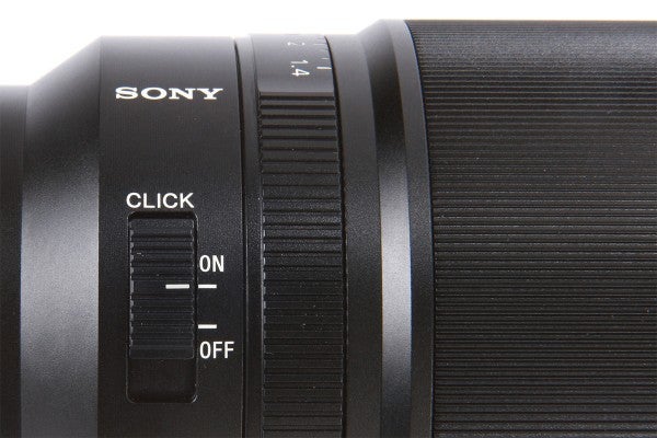 Sony Zeiss Distagon T* FE 35mm f/1.4 ZA click switch