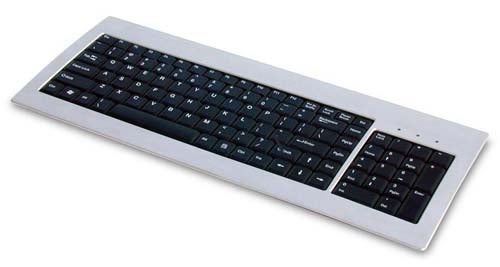 Coolermaster EAK-US1 keyboard on a white surface.