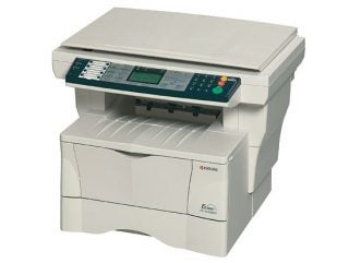 Kyocera Mita FS-1018MFP multifunction device photograph, showcasing its design and control panel.