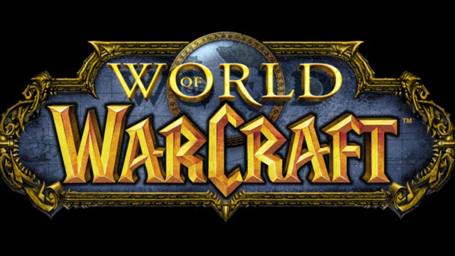clear game logo of "world of warcraft"