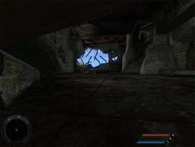 Screenshot of gameplay, demonstrating Evesham Axis 64 Decimator 78 graphics.