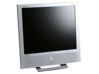 Samsung SyncMaster 930MP LCD TV/Monitor on a white background, showcasing its screen and speakers.