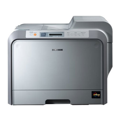 Samsung CLP-510 color laser printer on white background.