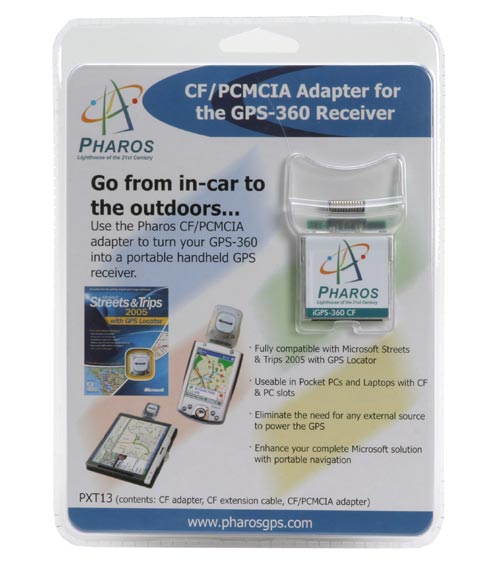 Compactflash Adapter Allows GPS360