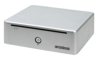 Evesham Mini PC Plus on a white background.