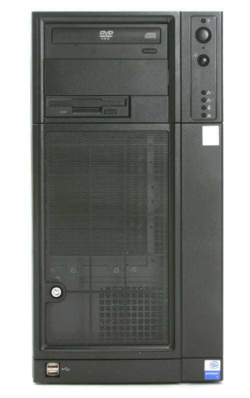 Evesham Technology SilverEDGE 300NH Server front view.