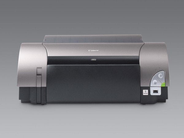 Canon i9950 A3 inkjet printer with a silver and black body, clearly displaying the model number on the front.