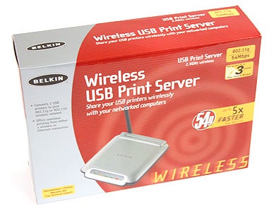 Belkin Wireless G Print Server Review