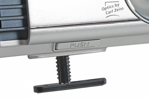 Close-up of the BenQ CP120 Wireless Projector's adjustable foot with 