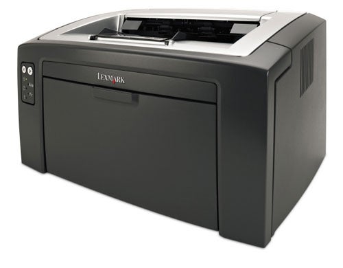 A Lexmark E120n Mono Laser Printer on a white background.