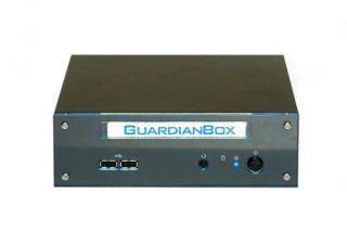 GuardianBox GB 25 cybersecurity hardware appliance.