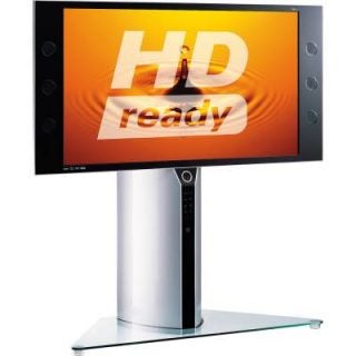 Samsung SP50L7HXX 50-inch DLP TV with 'HD ready' on the screen, silver stand, and speakers on the sides.