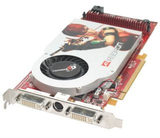 Connect3D X1900 GT graphics card with ATI Radeon branding.