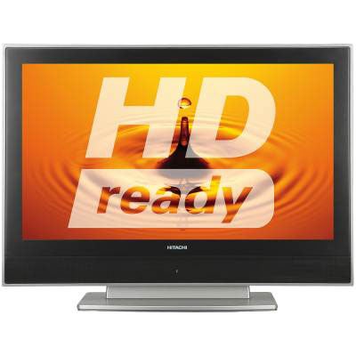 Hitachi 37LD6600 37-inch LCD TV displaying 