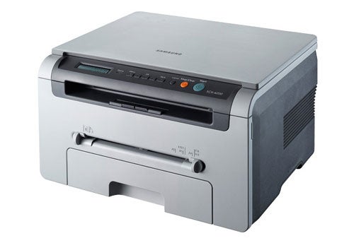 Samsung SCX-4200 multifunction printer on white background.