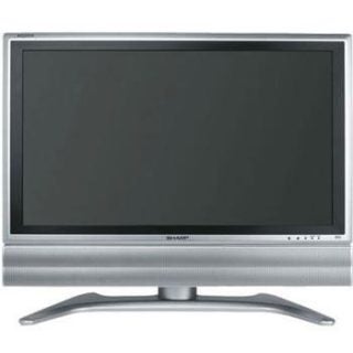 Sharp LC-32GA6E 32-inch LCD TV displayed on a white background with silver bezel and stand.