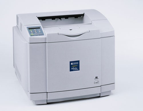 Ricoh Aficio CL1000 Colour Laser Printer on a white background.
