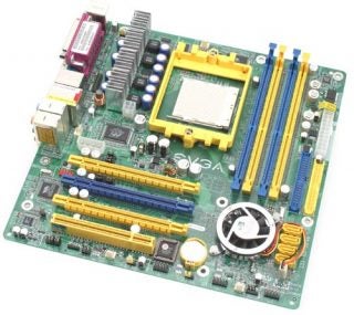eVGA 131-K8-NF44 motherboard on white background
