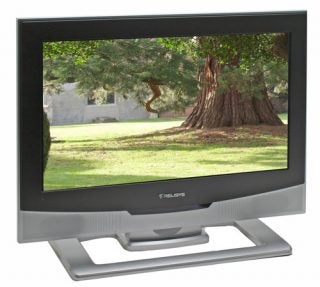 Relisys RLT26AG20 26-inch HDTV displaying a nature scene