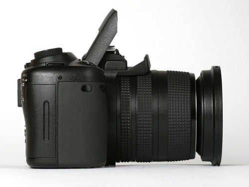 Samsung Pro815 camera with lens extended.
