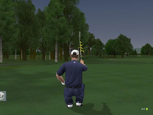 Screenshot of ProStroke Golf: World Tour 2007 gameplay