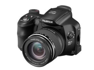 Fujifilm FinePix S6500fd digital camera with a 10x optical zoom lens and a 6.3 megapixel sensor, displayed on a white background.