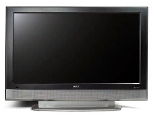 Acer AT3720 37-inch LCD television displayed on a white background.