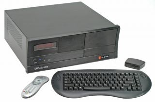 Hi-Grade DMS Extreme Blu-ray Media Center with remote and keyboard.