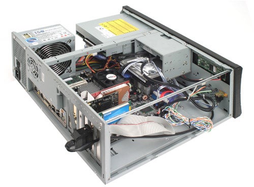 Internal components of Hi-Grade DMS Extreme Blu-ray Media Center.