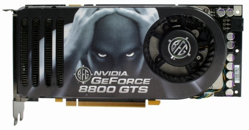 BFG GeForce 8800 GTS graphics card with cooling fan