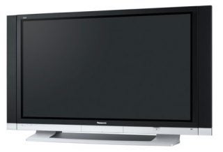 Panasonic Viera TH-65PX600 65-inch Plasma TV displayed against a white background, featuring a wide screen, black bezel, pedestal stand, and the Panasonic logo on the bottom center.