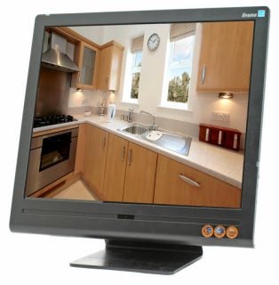 Iiyama ProLite X486S-B1 19-inch gaming monitor displaying kitchen scene.