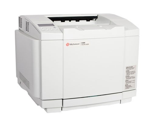 TallyGenicom 8108N Colour Laser printer on white background.