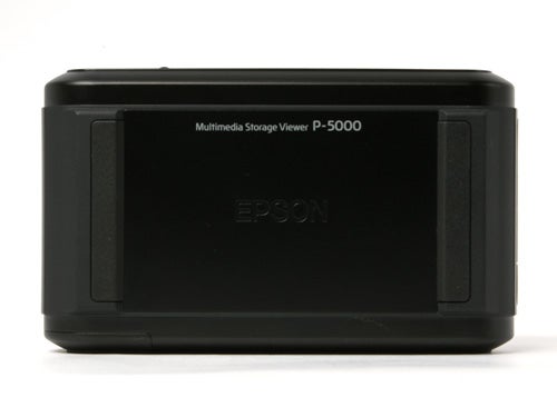 Epson P-5000 Multimedia Storage Viewer product showing the front view with the brand name and model number visible.