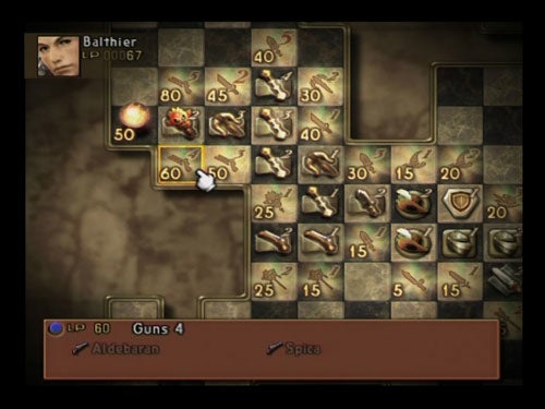 Screenshot of the License Board from Final Fantasy XII showing character Balthier's progression with various skills and equipment unlocked.
