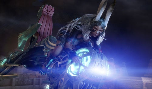 A digital artwork of a character from Final Fantasy XII wearing ornate armor and wielding a glowing weapon, set against a dark and mysterious backdrop suggestive of the game’s rich fantasy setting.