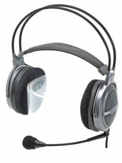 Terratec Headset Master 5.1 USB with a flexible microphone boom, padded ear cups, and an adjustable headband, isolated on a white background.