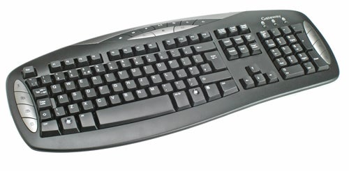 Black Gateway GM5066B wireless keyboard with multimedia keys