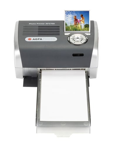 Agfa Photo Printer AP2700 with printed photo.