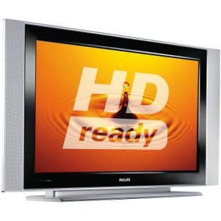 Philips 37PF5521D 37-inch LCD TV displaying HD ready screen.