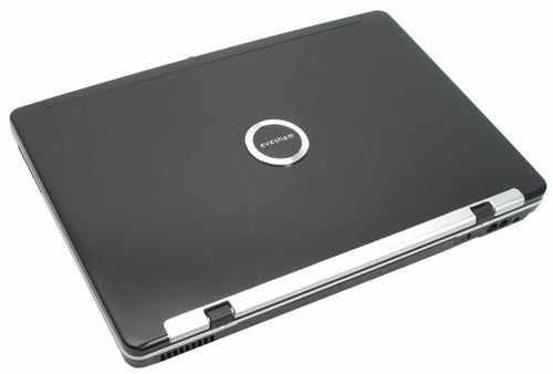 Evesham Zieo N500-HD laptop closed on white background.