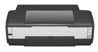 Epson Stylus Photo 1400 inkjet printer on white background.