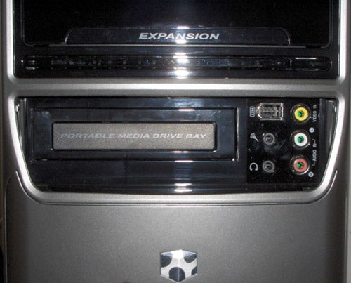 Gateway GT5074b desktop computer front panel with media drive bay.