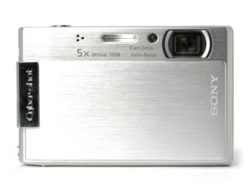 Sony Cyber-shot DSC-T100 digital camera with Carl Zeiss lens.
