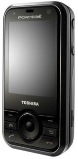 Toshiba Portégé G500 smartphone against a white background.