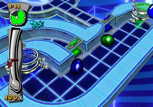 Screenshot of Mercury Meltdown Revolution gameplay on Wii.