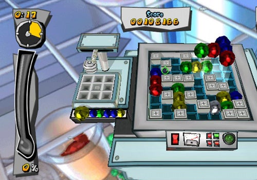 Screenshot of Mercury Meltdown Revolution gameplay.