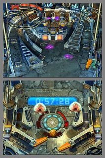 Metroid Prime: Pinball gameplay screenshots.