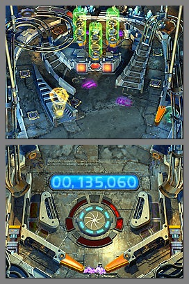 Metroid Prime Pinball game screenshots with high score.