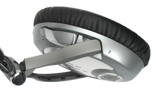 Sennheiser PXC 450 NoiseGard 2.0 headphones on white background.
